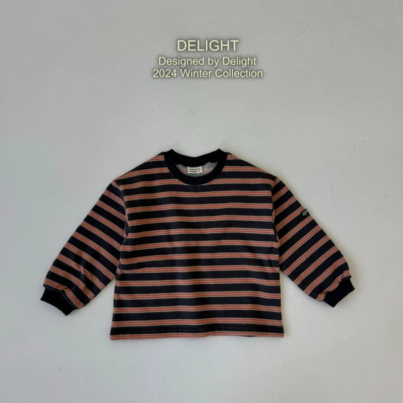 Delight - Korean Children Fashion - #discoveringself - Punch Stripe Tee With Mom - 6