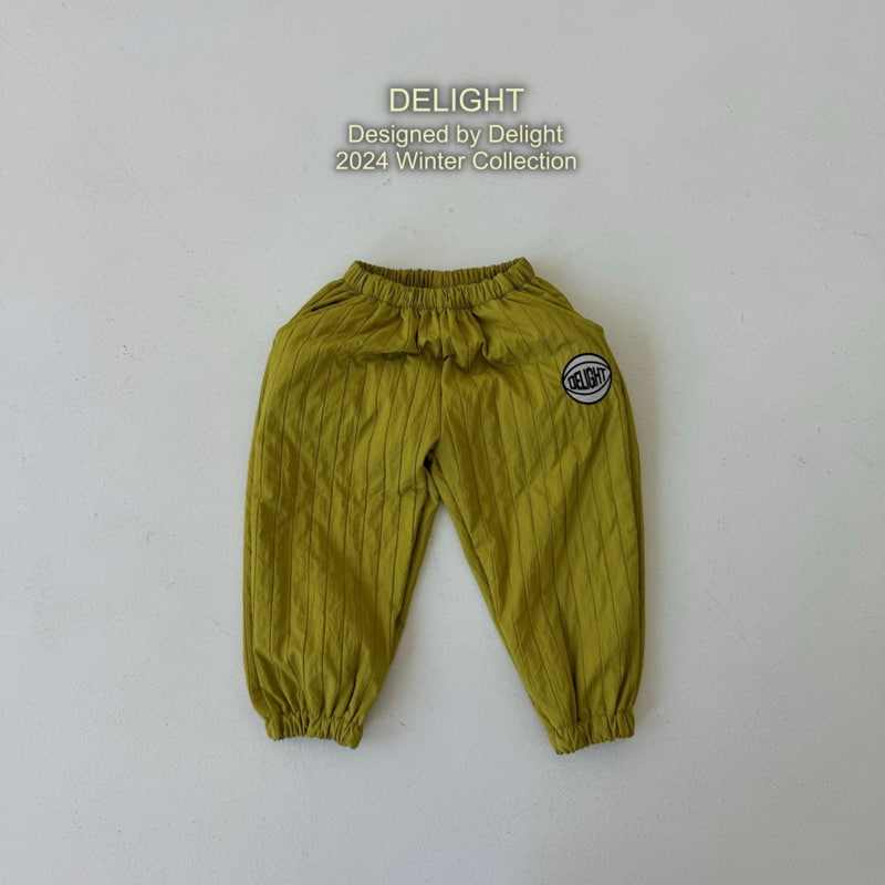 Delight - Korean Children Fashion - #designkidswear - Dunk Quilted Pants - 4