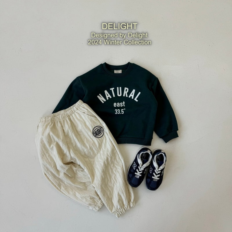 Delight - Korean Children Fashion - #fashionkids - Natural Sweatshirt With Mom - 3