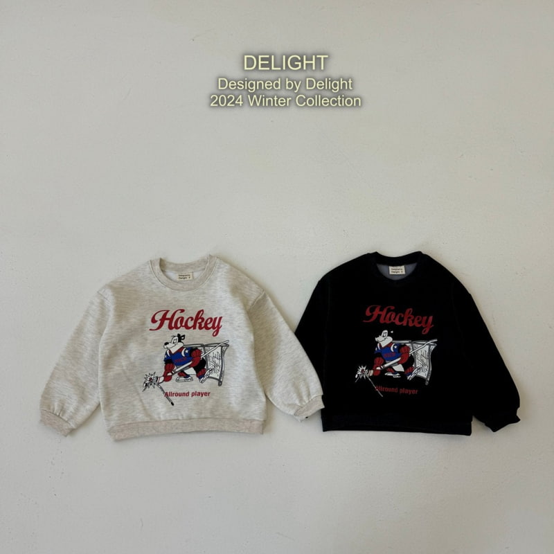 Delight - Korean Children Fashion - #stylishchildhood - Hockey Bear Sweatshirt With Mom - 5