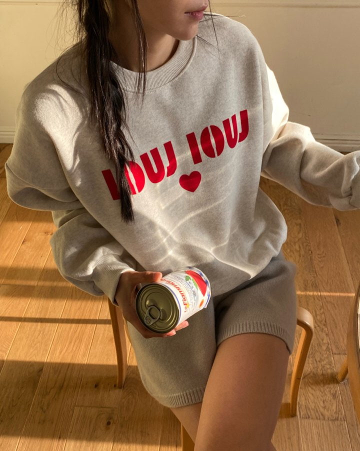 Diana - Korean Women Fashion - #momslook - Heart Sweatshirts - 5