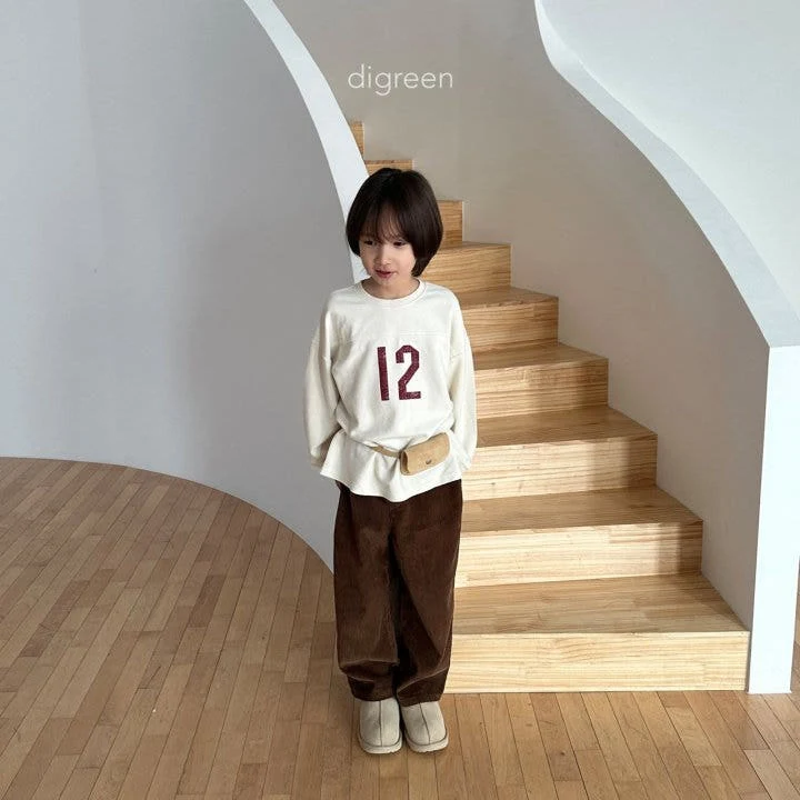 Digreen - Korean Children Fashion - #Kfashion4kids - Number Tee - 7