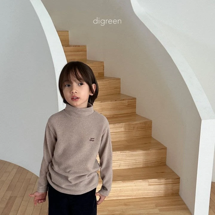 Digreen - Korean Children Fashion - #Kfashion4kids - Things Turtleneck Tee - 6