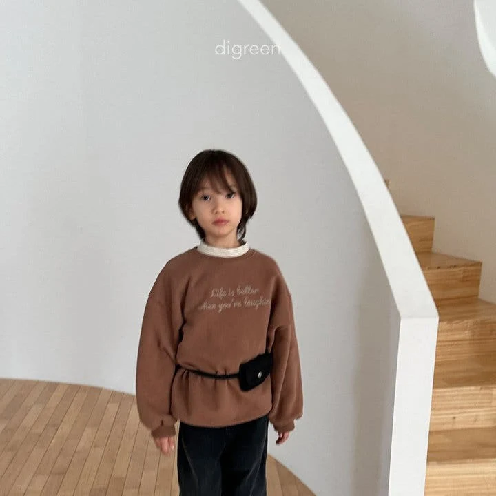 Digreen - Korean Children Fashion - #childrensboutique - Barrel Sweatshirts - 3