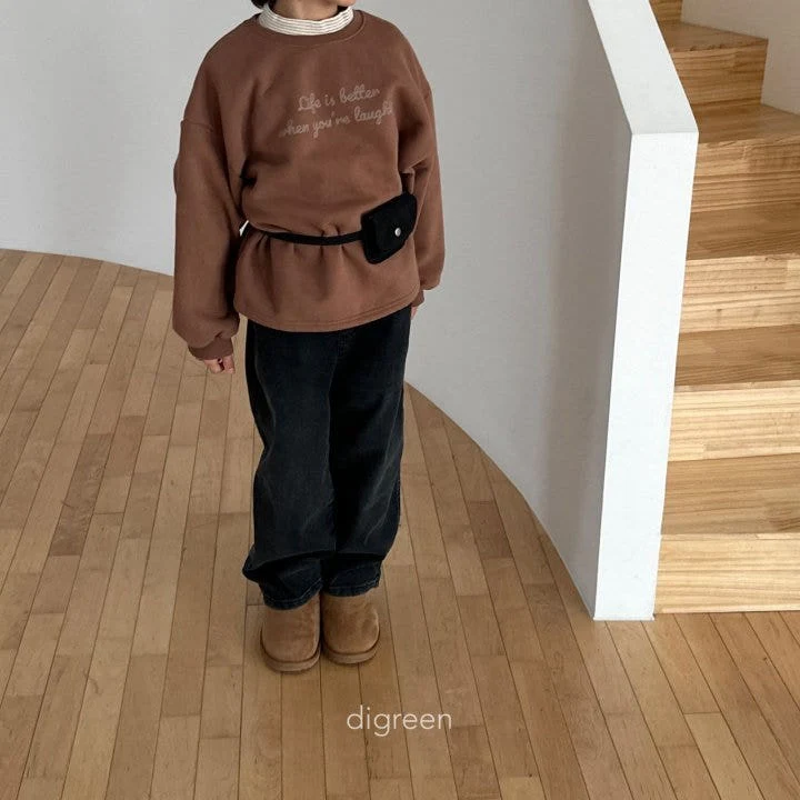 Digreen - Korean Children Fashion - #discoveringself - Barrel Sweatshirts - 5