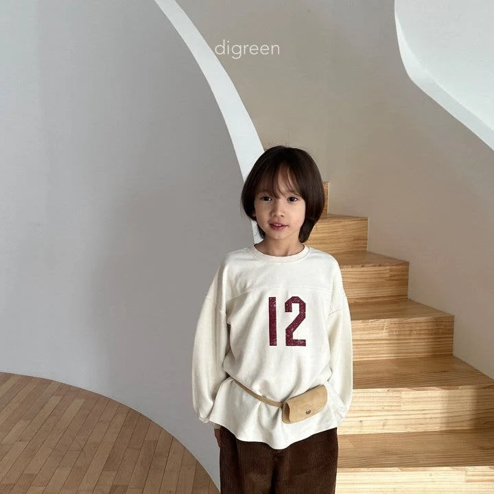 Digreen - Korean Children Fashion - #littlefashionista - Number Tee - 8