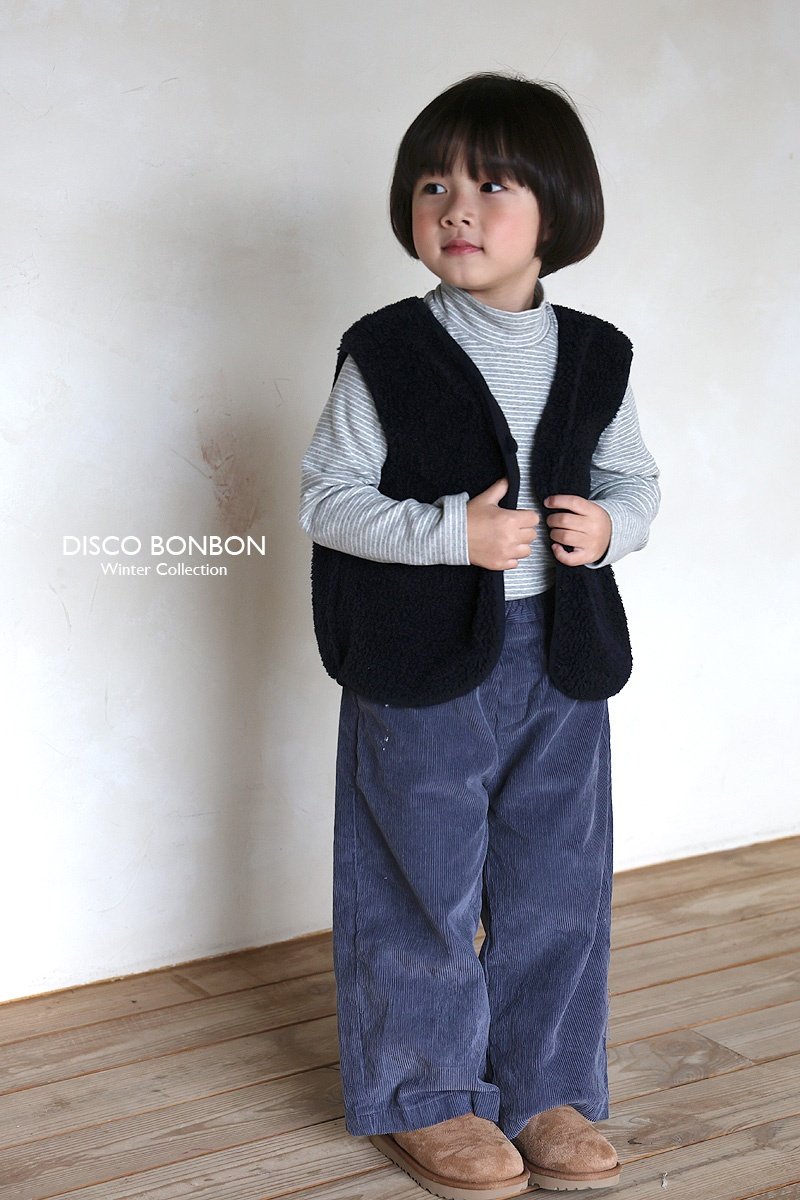 Disco Bonbon - Korean Children Fashion - #childofig - Bubble Bubble Vest - 7