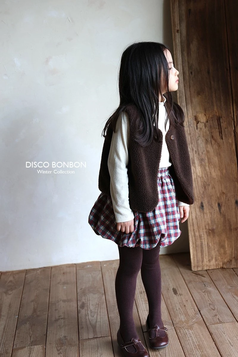 Disco Bonbon - Korean Children Fashion - #childrensboutique - Cozy Vest - 7