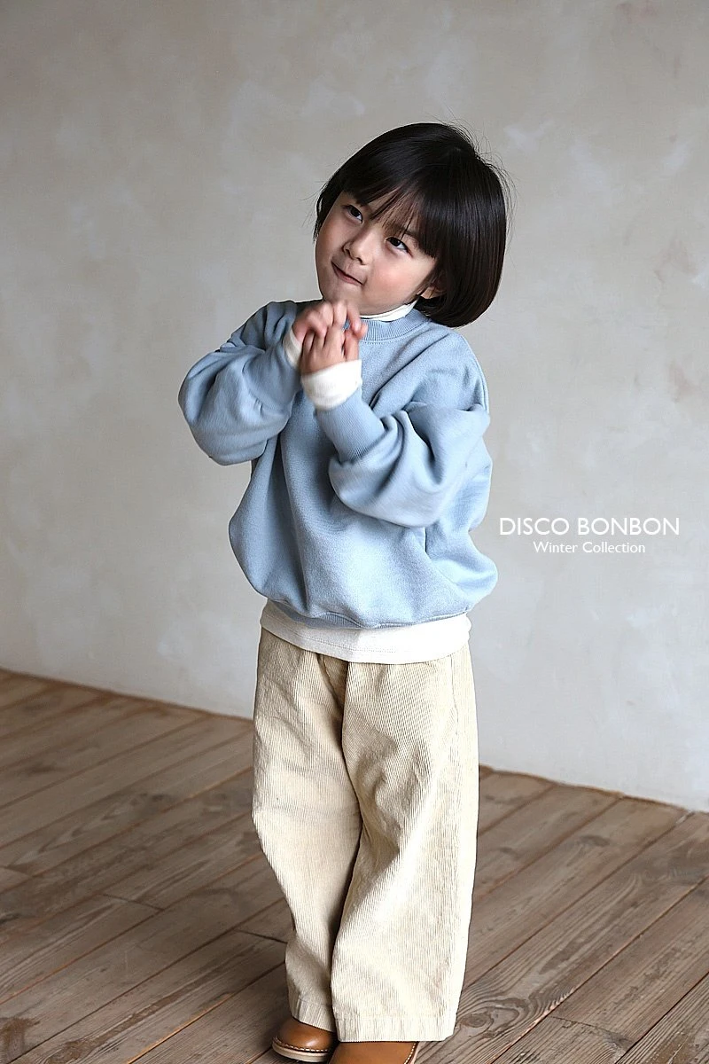 Disco Bonbon - Korean Children Fashion - #childrensboutique - Air Basic Sweatshirts - 3