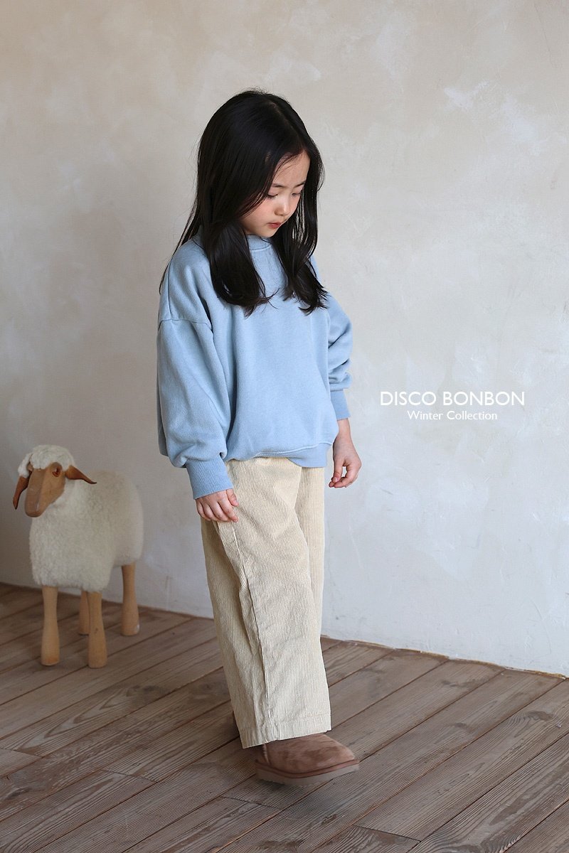 Disco Bonbon - Korean Children Fashion - #childrensboutique - Semi-wide Corduroy Pants - 11