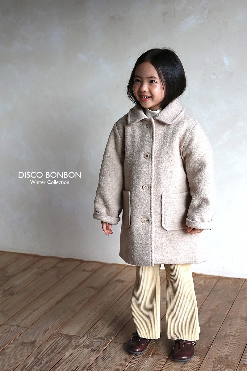 Disco Bonbon - Korean Children Fashion - #designkidswear - Momo Half Coat - 10