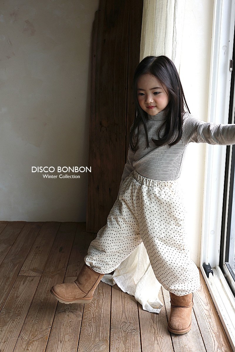 Disco Bonbon - Korean Children Fashion - #discoveringself - Midwinter Cotton Pants - 3