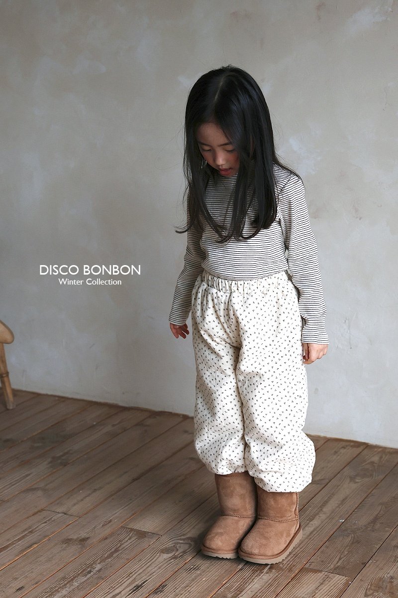 Disco Bonbon - Korean Children Fashion - #discoveringself - Midwinter Cotton Pants - 4