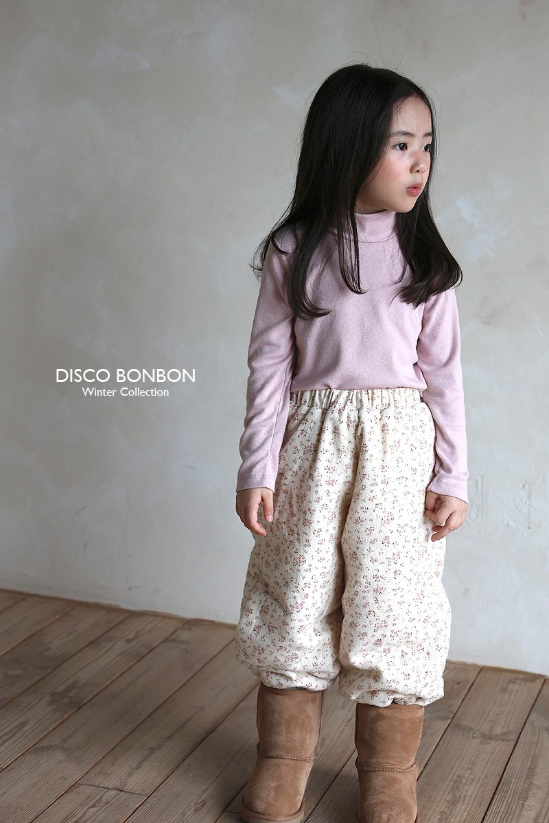 Disco Bonbon - Korean Children Fashion - #kidsshorts - Soft Winter Turtleneck Tee - 9