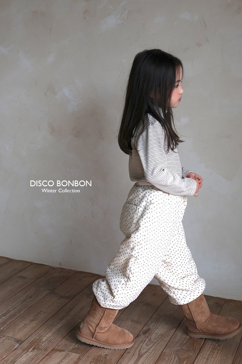 Disco Bonbon - Korean Children Fashion - #kidsshorts - Midwinter Cotton Pants - 5