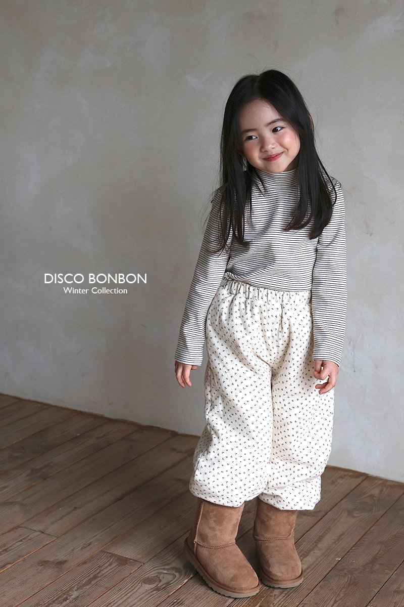 Disco Bonbon - Korean Children Fashion - #kidsstore - Midwinter Cotton Pants - 6