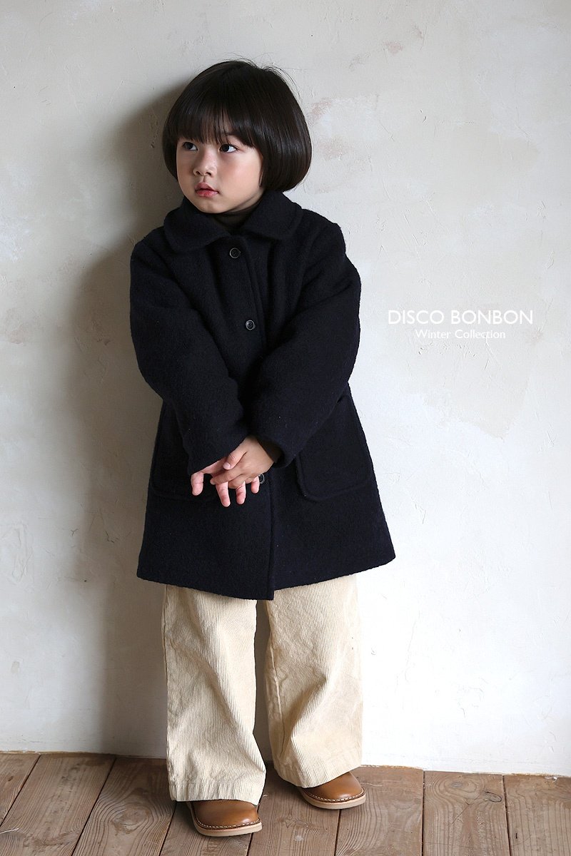 Disco Bonbon - Korean Children Fashion - #littlefashionista - Momo Half Coat - 3