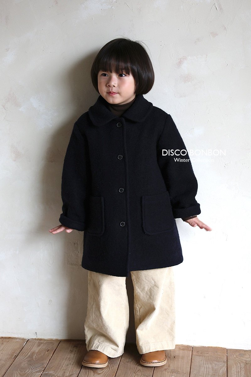 Disco Bonbon - Korean Children Fashion - #littlefashionista - Momo Half Coat - 4