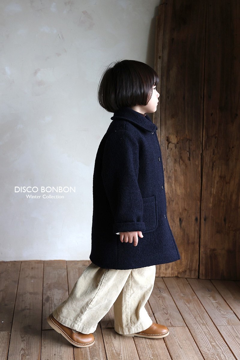 Disco Bonbon - Korean Children Fashion - #minifashionista - Momo Half Coat - 5