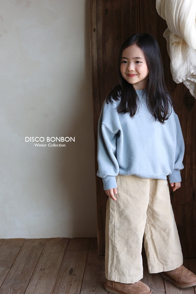 Disco Bonbon - Korean Children Fashion - #todddlerfashion - Semi-wide Corduroy Pants - 7