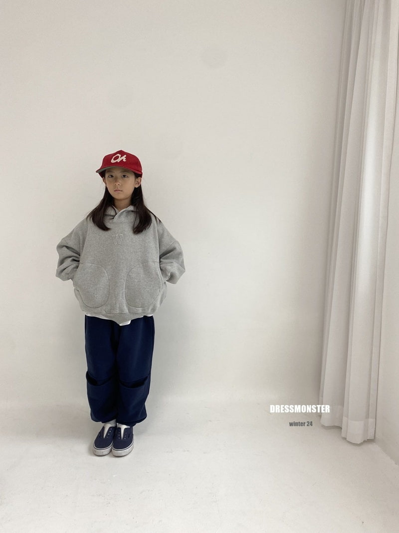 Dress Monster - Korean Children Fashion - #prettylittlegirls - Vintage Boxing Hood Top - 3