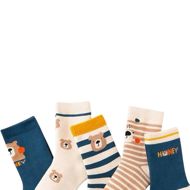 Dudie - Korean Children Fashion - #kidzfashiontrend - Teddy Socks - 4