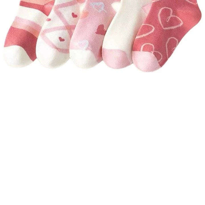 Dudie - Korean Children Fashion - #Kfashion4kids - Heart Bell Socks - 3