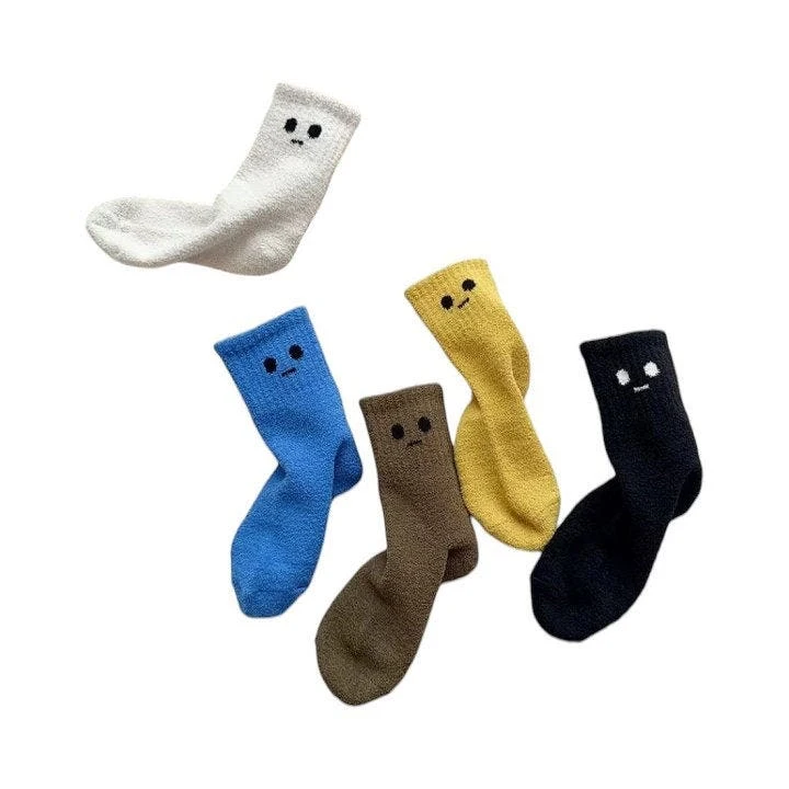 Dudie - Korean Children Fashion - #prettylittlegirls - Eyes Socks - 4