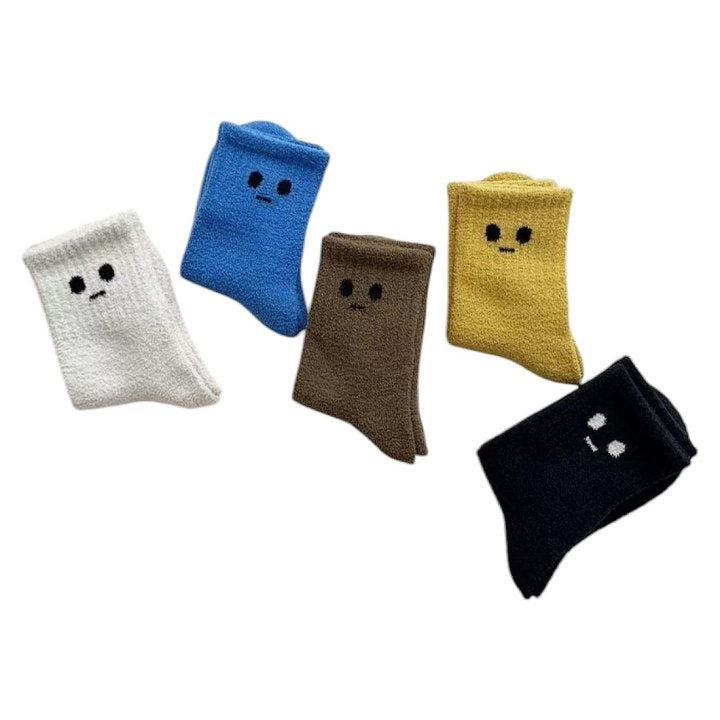 Dudie - Korean Children Fashion - #childofig - Eyes Socks - 5