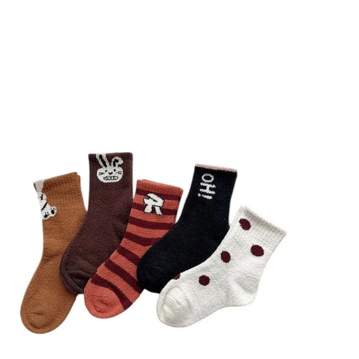 Dudie - Korean Children Fashion - #childrensboutique - Arabbit Socks - 7