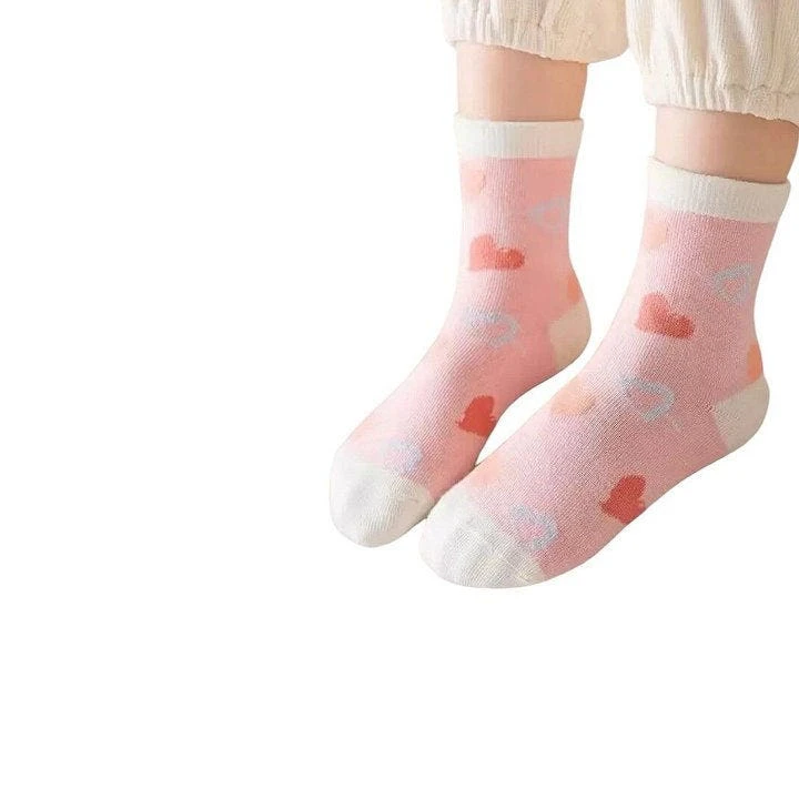 Dudie - Korean Children Fashion - #childrensboutique - Heart Bell Socks - 12