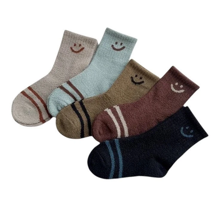 Dudie - Korean Children Fashion - #discoveringself - Smile Socks - 7