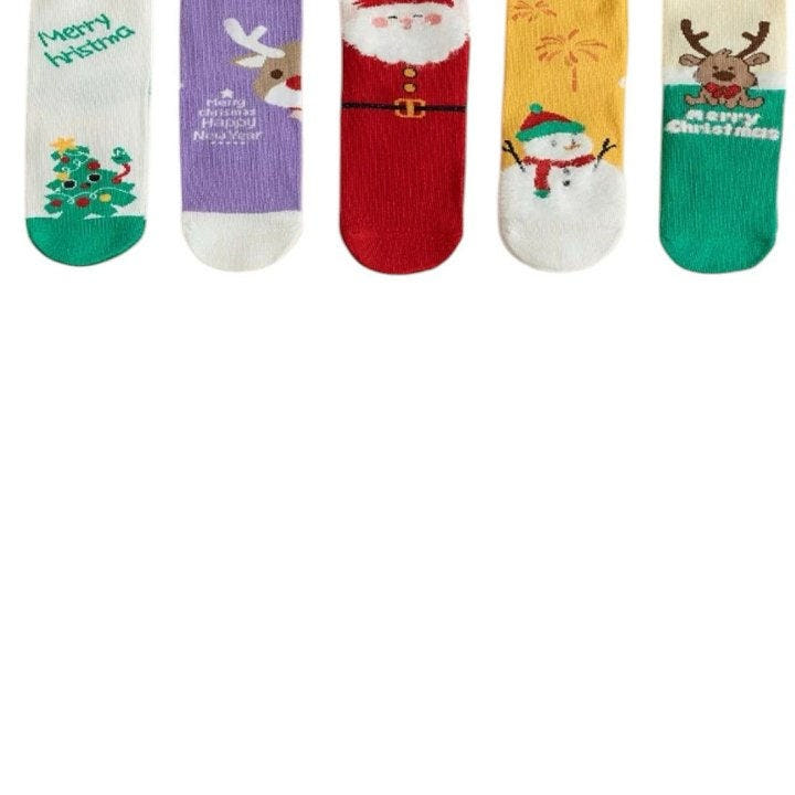 Dudie - Korean Children Fashion - #fashionkids - Rudolph Socks - 2