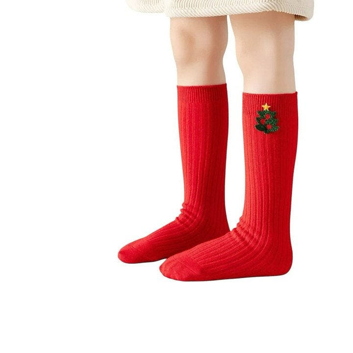 Dudie - Korean Children Fashion - #kidsstore - Coco Christmas Socks - 7