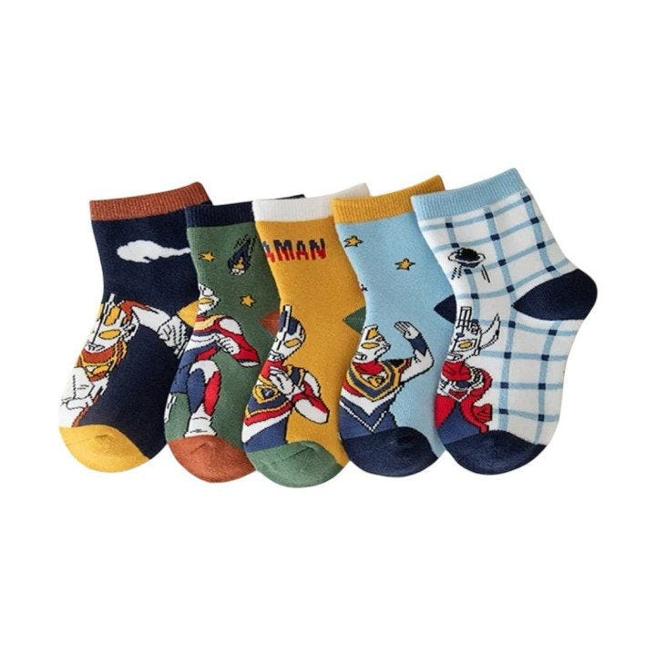 Dudie - Korean Children Fashion - #kidsstore - Hero Socks - 3