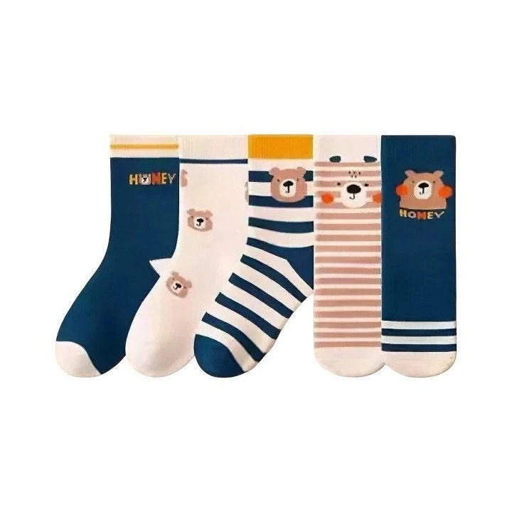 Dudie - Korean Children Fashion - #kidsstore - Teddy Socks - 2