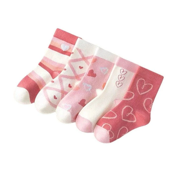 Dudie - Korean Children Fashion - #kidzfashiontrend - Heart Bell Socks - 2