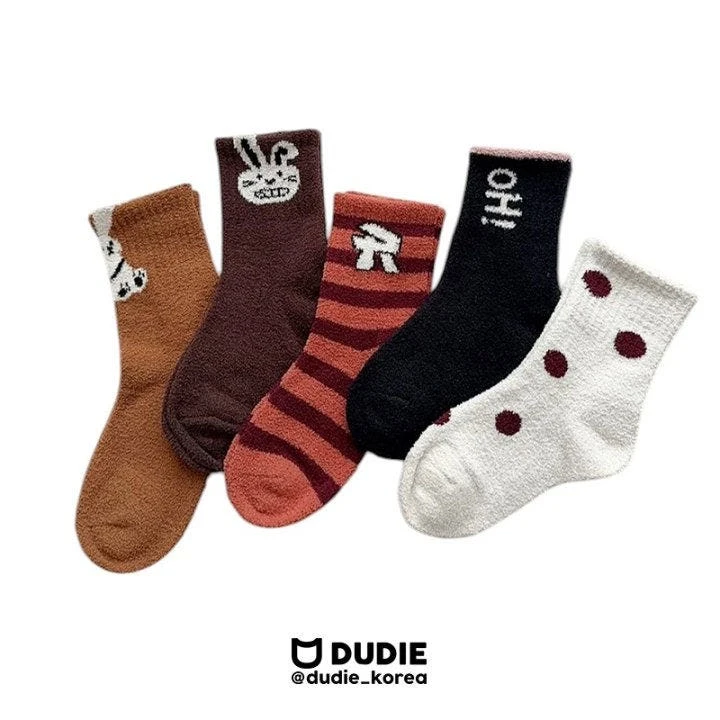 Dudie - Korean Children Fashion - #littlefashionista - Arabbit Socks