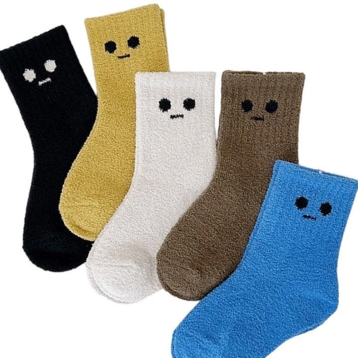 Dudie - Korean Children Fashion - #prettylittlegirls - Eyes Socks - 3