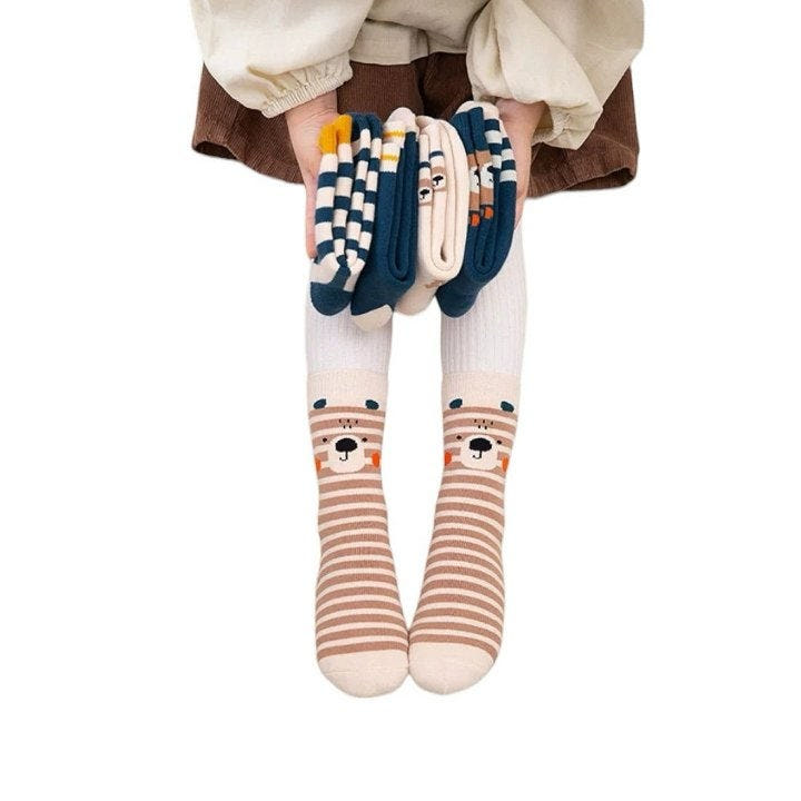 Dudie - Korean Children Fashion - #stylishchildhood - Teddy Socks - 11