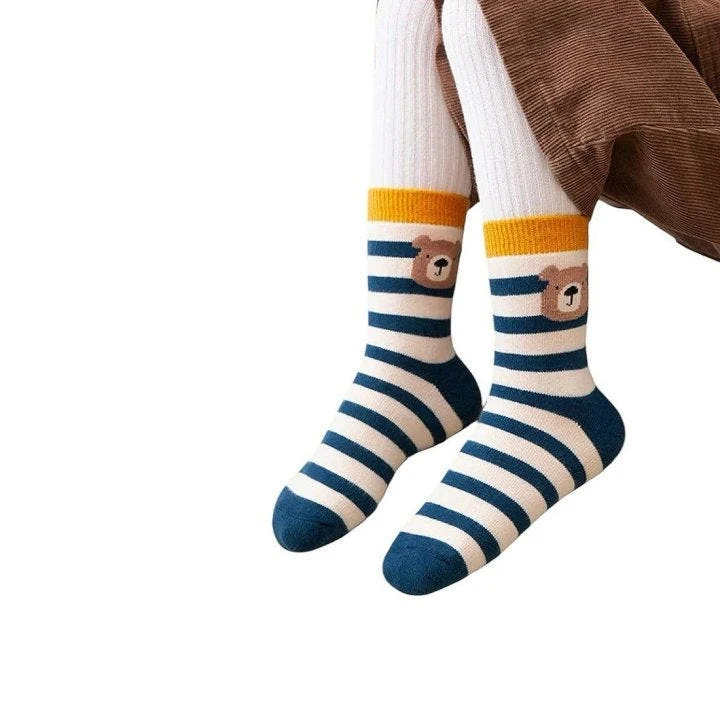 Dudie - Korean Children Fashion - #todddlerfashion - Teddy Socks - 9