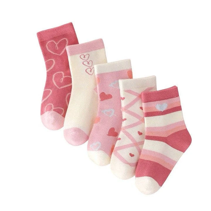 Dudie - Korean Children Fashion - #todddlerfashion - Heart Bell Socks - 8