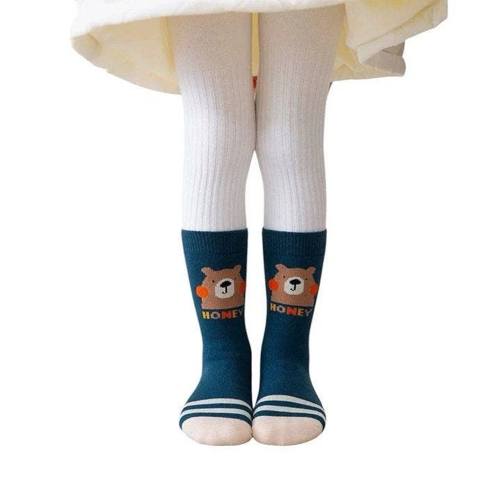 Dudie - Korean Children Fashion - #toddlerclothing - Teddy Socks - 10