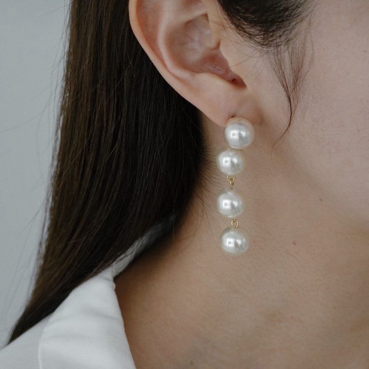 Eeiitt - Korean Women Fashion - #momslook - Diane Drop Earring  - 6