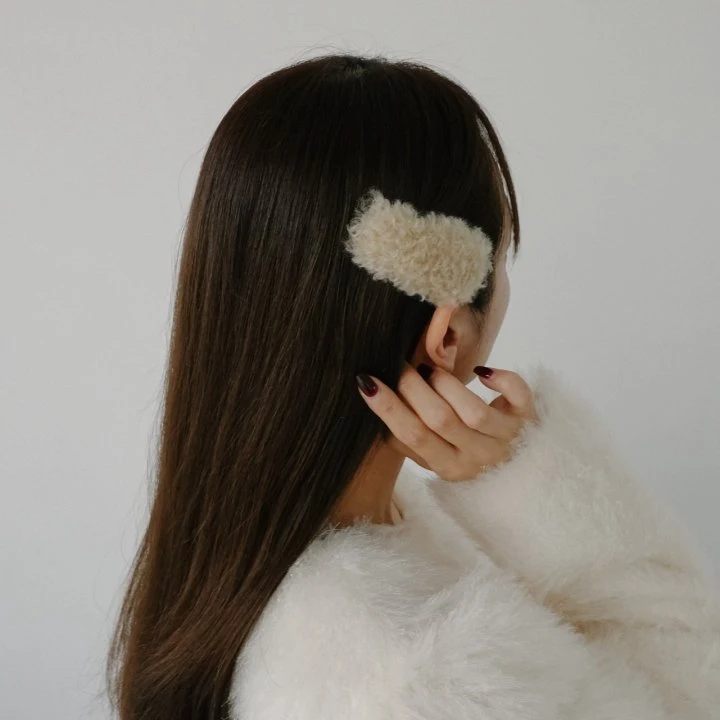 Eeiitt - Korean Women Fashion - #momslook - Pompom Hairpin - 2