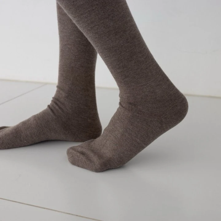 Eeiitt - Korean Women Fashion - #momslook - Rawol Wool Rib Knee Socks - 5