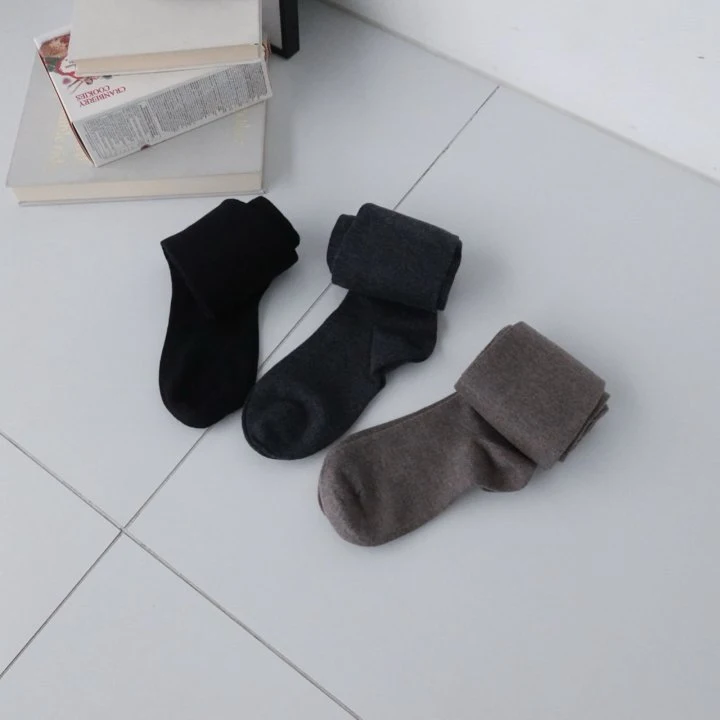 Eeiitt - Korean Women Fashion - #momslook - Rawol Wool Rib Knee Socks - 9