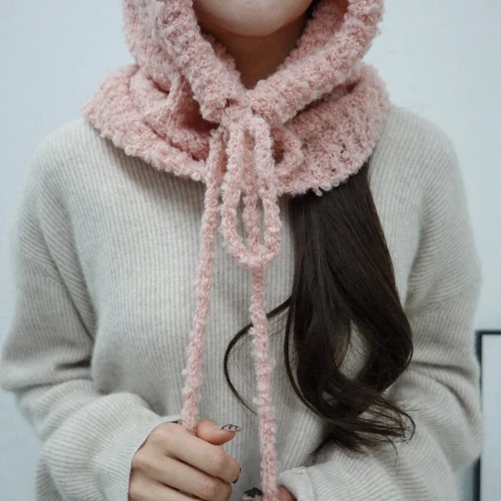 Eeiitt - Korean Women Fashion - #momslook - Popping Wool Baraclava - 3