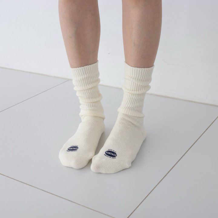 Eeiitt - Korean Women Fashion - #momslook - Born In Rib Socks - 11