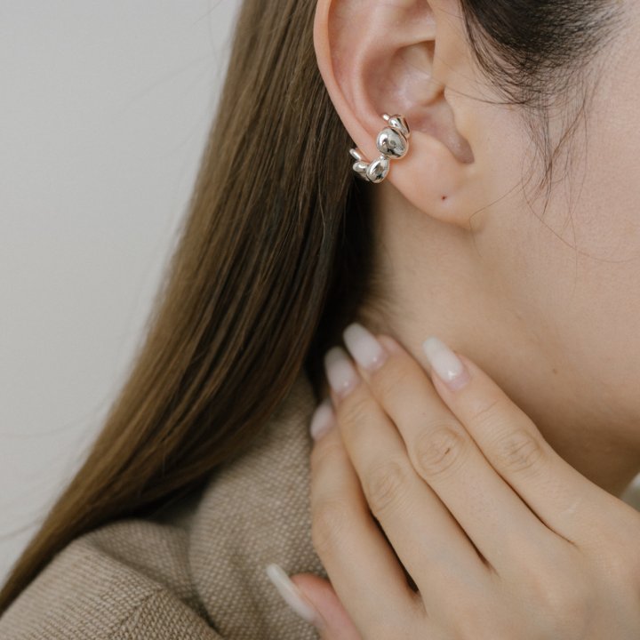 Eeiitt - Korean Women Fashion - #momslook - Tarry Earcuff - 8